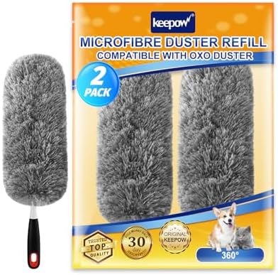 KEEPOW 2 Pcs Upgraded Duster Refills Compatible by KEEPOW