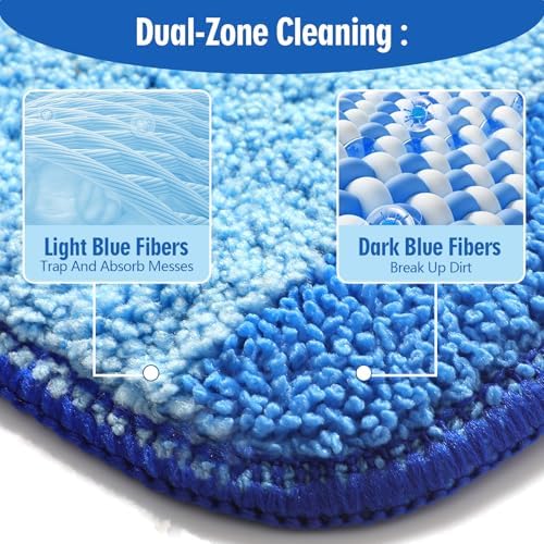 12 Pack Microfiber Cleaning Pads Compatible - Image 3