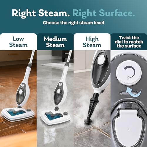 Steam & Go 10-in-1 Multi-Surface Mop and Handheld Steam Cleaner - Image 4