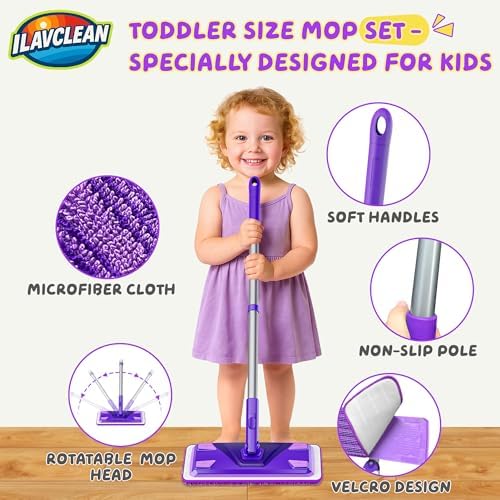 2 Set Toy Mop for Kids - Image 5
