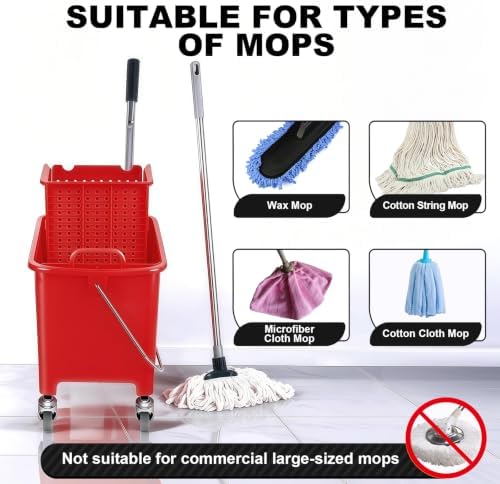 21 Quart Compact Mop Bucket - Image 7