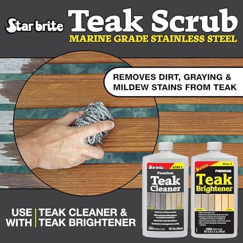 STAR BRITE Marine-Grade Stainless Steel Scrub Scouring Pad Scrubber - Image 4
