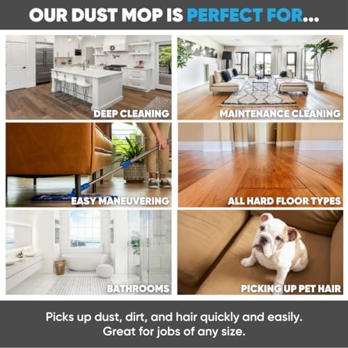 18" Mojave Microfiber Dust Mop System - Image 6