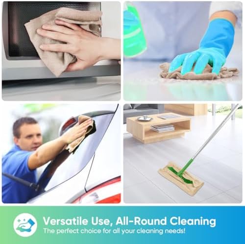 HOMEXCEL Microfiber Cleaning Cloth 100PK, Towels - Image 6