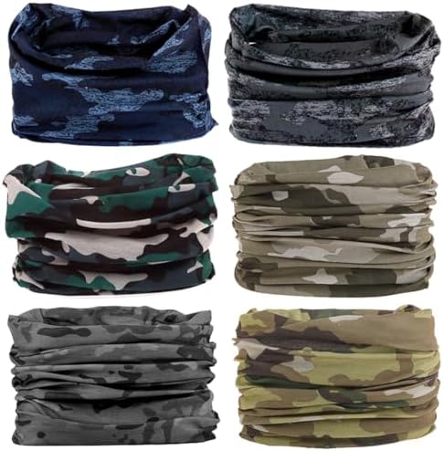 Neck Gaiter Face Cover Bandana Mask Scarf, Breathable Sun& Dust-proof by Unknown