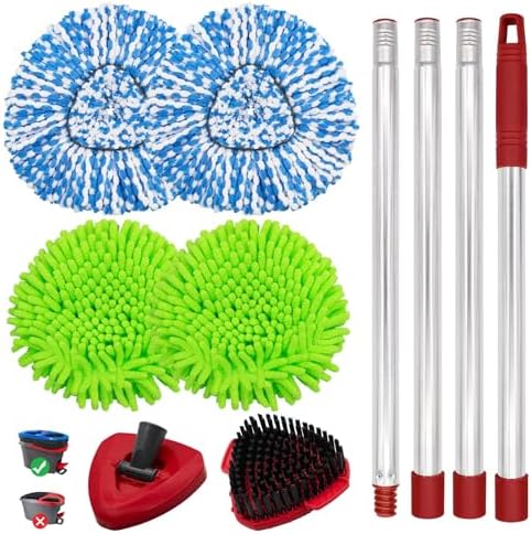 Spin Mop for O Cedar, Mop Handle Replacement for O Cedar by MopHeadsReplacements