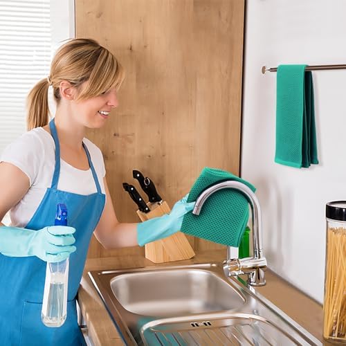 Kitinjoy 100% Cotton Waffle 6-Pack Kitchen Towels - Image 5