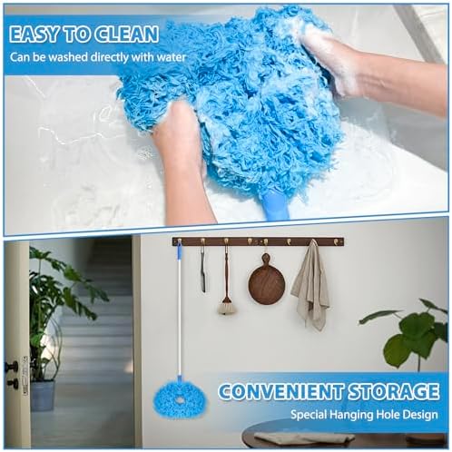 FONUNO Ceiling Fan Cleaner Duster High Ceiling Extended Fan Blade Cleaner - Image 4