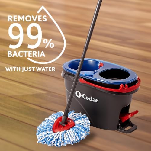 O-Cedar RinseClean Spin Mop & Bucket System | Clean - Image 6