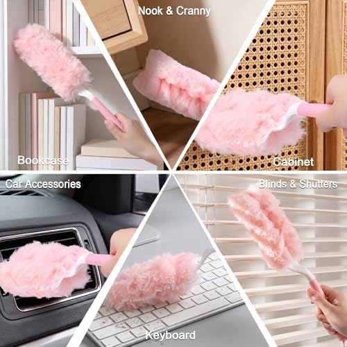 Mifoci 60 Count Pink Duster Refills Compatible - Image 6
