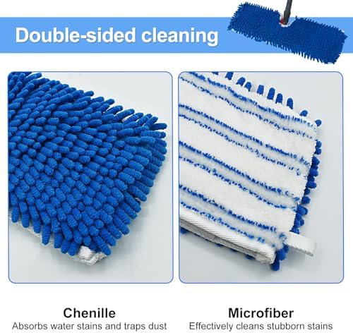 4 Pack Mop Heads Replacements Compatible - Image 2