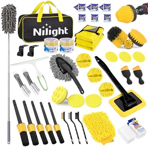 Nilight 52PCS Car Detailing Kit by Nilight