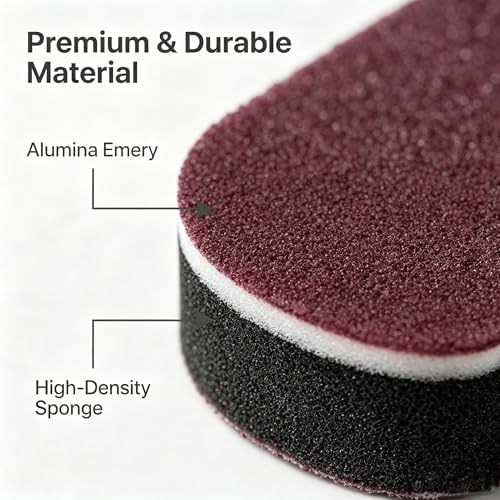 2-in-1 Emery Scrubbing Sponge for Rust & Burn Marks – 3 Pack - Image 6