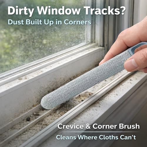 Window Screen Cleaning Brush, Window Screen Cleaner, Screen Cleaner Tool - Image 4