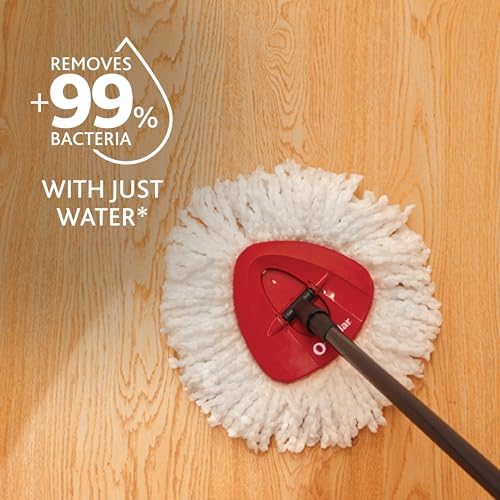 O-Cedar Easywring Microfiber Spin Mop & Bucket Floor Cleaning System - Image 5