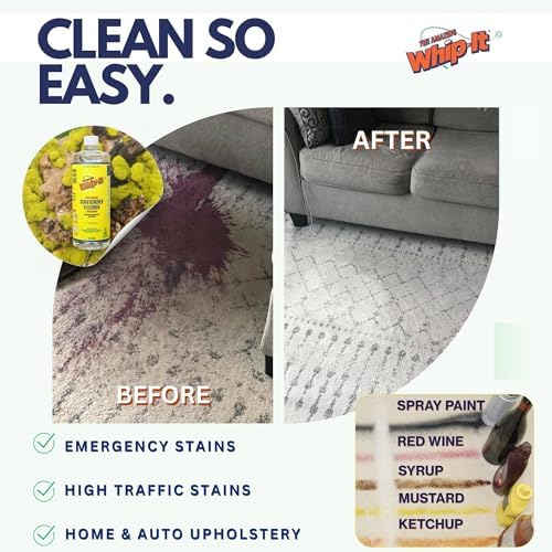 Whip-It Stain Remover and Concentrate Kit, 2-32oz Concentrates & 1-32 OZ Pro - Image 3