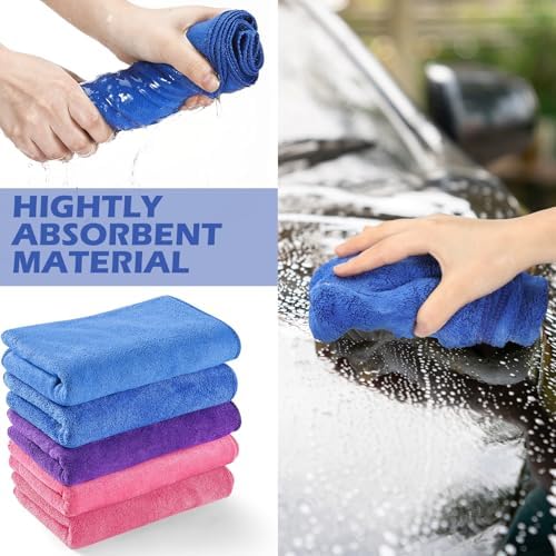 SmoothNovelty 5 Pcs Extra Large Microfiber Cleaning Cloth - Image 5