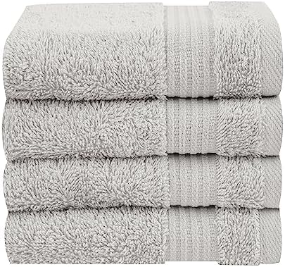 Cotton Paradise 100% Cotton Turkish Towel Set, Soft Absorbent Quick Dry by UNITEDHOMETEXTILE