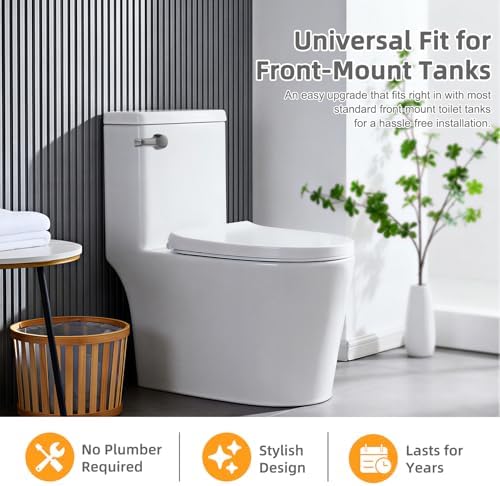 Hibbent Universal Metal Front Mount Toilet Handle Replacement Kit - Image 5