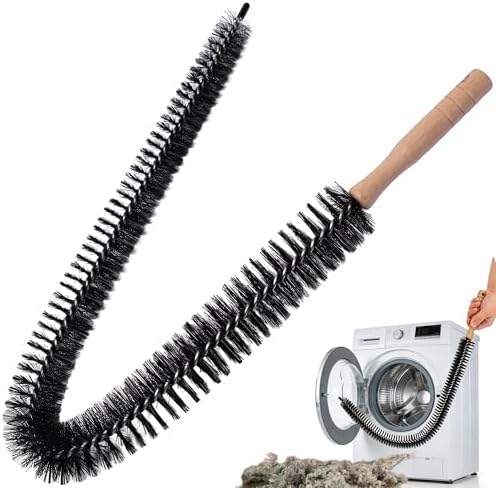 Full-Bristle Dryer Vent Cleaner Brush, 29.52 Inch Flexible Dryer Lint Brush by Unknown