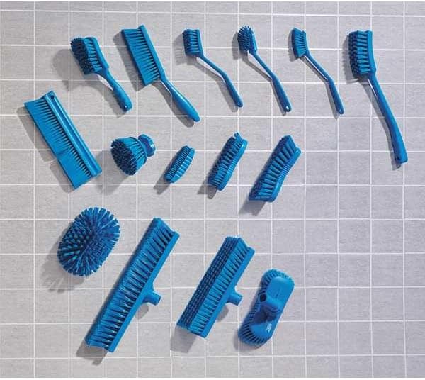 Vikan 38852 Hand-Held Scrub Brush, Polypropylene, Polyester Bristle - Image 3