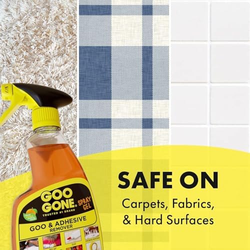 Goo Gone Adhesive Remover Spray Gel 12 Oz - Image 2