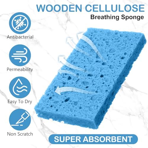 Zhengmy 48 Pcs Sponges Bulk Sponges Kitchen Compressed Sponge - Image 3