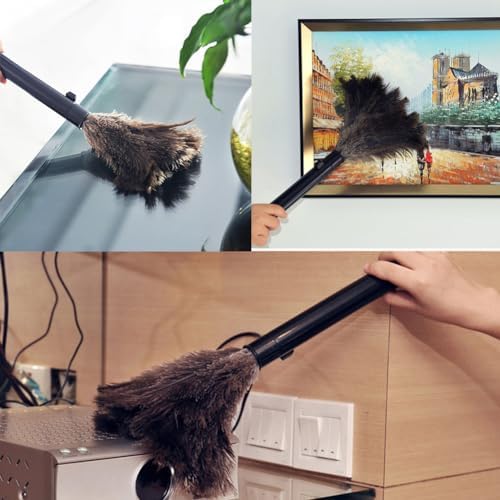2‑Pack Retractable Ostrich Feather Duster - Image 2