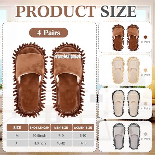 Jecery Microfiber Mop Slipper - Image 3