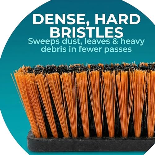 HELOMOR 2-Pack 19” Outdoor Push Brooms - Image 3