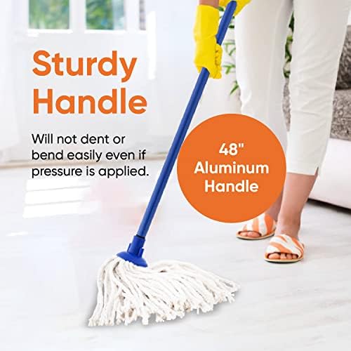 Superio Cotton String Mop Replacement Head, Refill - Image 6