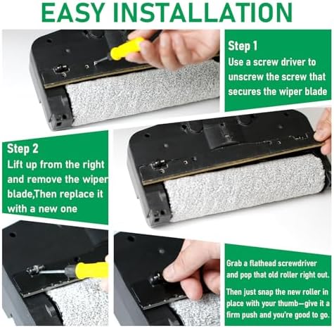 Wiper & Wheels Compatible with Tineco Floor One S3 & iFloor 3 - Image 7