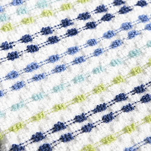 Ritz Pebble Bar Mop, Cool Blue Green, 4 Towel Set - Image 3