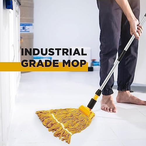 Thyle 6 Pack Stainless Steel Commercial Mop Handle - Image 4