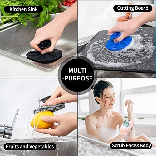 Silicone Dish Scrubber, Non-Scratch Scrub Spong - Image 6