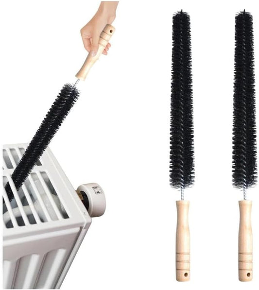Two Radiator Cleaning Brushes, Dryer lint Brush Vent Cleaner, by Unknown