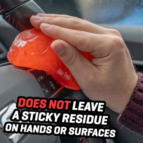 CarPlan Demon Slime Car Interior Cleaner Gel, 5.6 Oz, Hot Cherry - Image 5