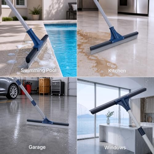 DSV Standard Floor Squeegee for Concrete Floor, 17.5" Large Floor Squeegee - Image 7