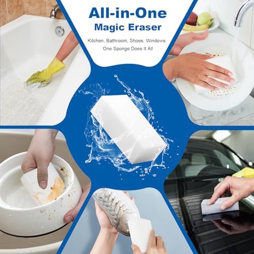 21-Pack Extra-Thick Melamine Cleaning Sponges - Image 3