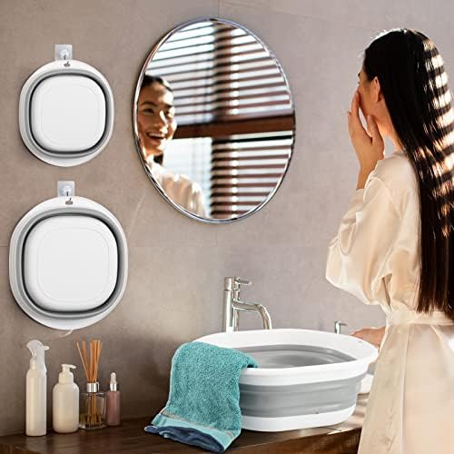 3 Pack Collapsible Wash Basin Set - Image 2