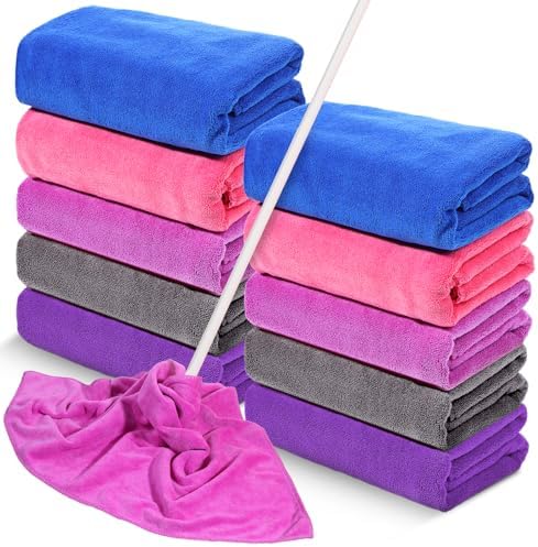 10 Pcs Extra Large Microfiber Cleaning Cloth by Unknown