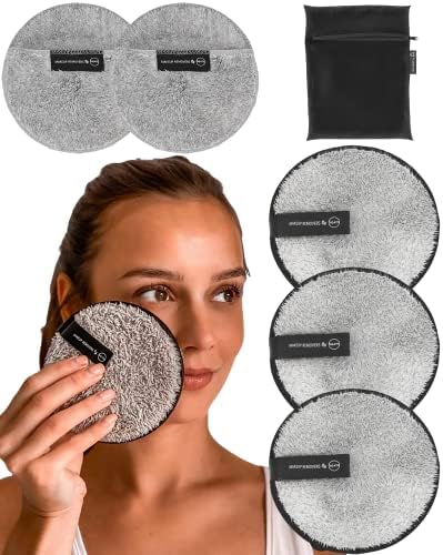 Ogato Reusable Makeup Remover Pads, Microfiber Cleansing Cloths by OgatoUS