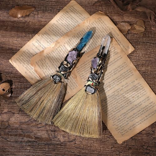 RENEMEGO Crystal Witch Altar Broom - Image 4
