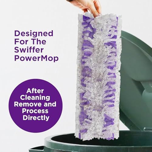 Replacement for S.wiffer PowerMop Disposable Mop Pads Multi-Sided Cleaning - Image 4