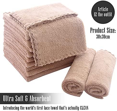 TENSTARS 12 Pack Premium Washcloths Set - Image 2