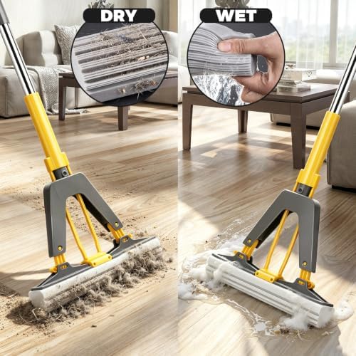 Sponge Mop, Roller Sponge Mop - Image 6