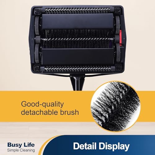 Yocada Carpet Sweeper Cleaner Manual Household Sweeper 1*Extra Brush - Image 6
