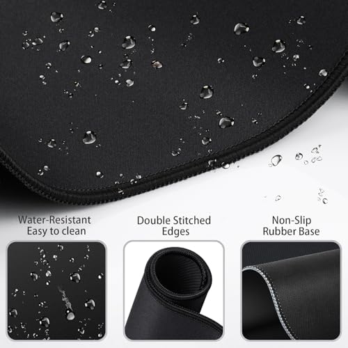 Mouse Pad Black, Mouse Pad - Image 3