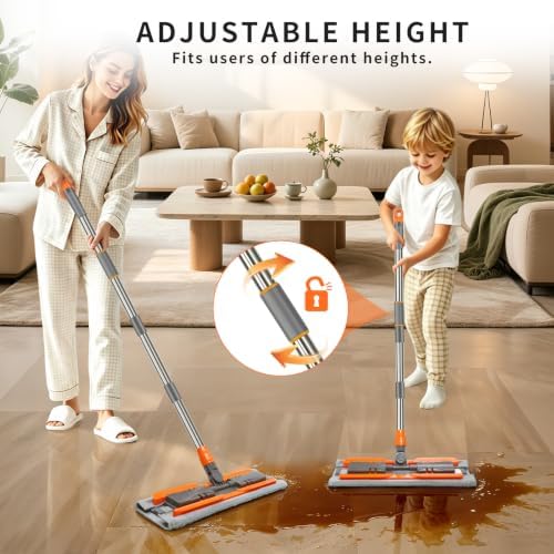 16-Inch Large Microfiber Flat Mop - Image 5