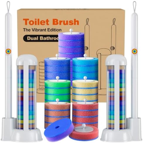 Disposable Toilet Brush Set by POPMOP